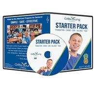 Grow Young Fitness DVD d'exercices de Chaise pour Personnes âgées, Fond de Teint, Cardio, équilibre, Yoga