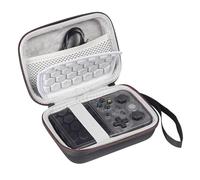 Growalleter Carrying Case for RG35XX/ RG35XX Plus/ RG35XX H/ RG353VS/ RG353V Retro Handheld Game Console and Accessories Storage Organizer Travel Bag (Case Only) (Black)