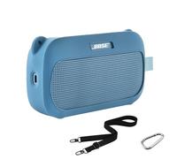 Growalleter Coque en silicone pour Bose SoundLink Flex (2e génération), SoundLink Flex 2, coque de protection en caoutchouc souple compatible avec Bose SoundLink Flex (2e génération) (bleu)