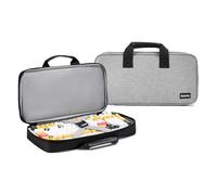 Growalleter Étui de transport pour clavier, 87-98 touches pour ordinateur mécanique de jeu, coque rigide, sac de protection de voyage, 39 x 18,5 x 5 cm (sac général)