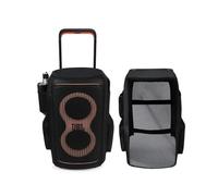Growalleter Étui de transport pour JBL Partybox 520, housse de protection anti-poussière multifonction, sac de rangement pour haut-parleur Bluetooth portable avec poches, étanche à 3 couches pour