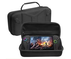 Growalleter Housse de Transport pour ASUS ROG Xbox Ally / Ally X, étui de Voyage Rigide Multifonction, Protection pour Console de Jeu Portable et Accessoires (EVA-L)