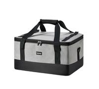 Growalleter Sac fourre-tout pour Godox SK400II, sac de rangement de voyage pour lampe de studio, supports d'éclairage, mini boîtes à lumière, étui de transport avec bandoulière, gris, Mode