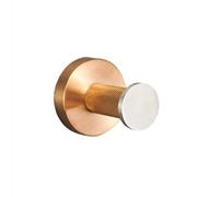 GROWBY Ensemble de matériel de Salle de Bain, Porte-Serviettes en Or Rose brossé, Crochet pour Manteau, Porte-Papier hygiénique, Accessoires de Cuisine, Salle de Bain, Crochet pour Peignoir