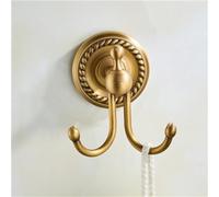 GROWBY Ensembles de matériel de Salle de Bain en Laiton Massif, Porte-Serviettes de Bain en Bronze Antique, Porte-gobelet, étagère de Marchandises, Ensemble d'accessoires de Salle de Bain à domicil