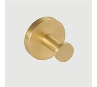 GROWBY Série moletée en Laiton, raccords Suspendus de Salle de Bains, Porte-Serviettes, Crochets, Porte-Rouleau de Papier Toilette, Or Noir, BA, 103HK, MB