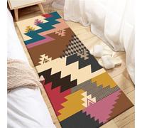 GROWBY Tapis de Cuisine en Flanelle, paillasson d'entrée, Salon, Chambre à Coucher, Tapis Long, Couloir, Salle de Bain, Tapis antidérapant, HKCL4, 40 cm x 120 cm