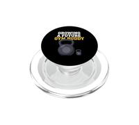 Growing A Future Gym Buddy Haltérophilie prénatale PopSockets PopGrip pour MagSafe