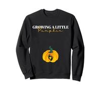 Growing A Little Pumpkin Fall Grossesse Thanksgiving Automne Sweatshirt