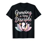 Growing A Tiny Disciple Christian Pregnancy Faith - T-Shirt Graphique avec Valeur