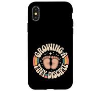 Growing A Tiny Disciple Foi chrétienne de la Grossesse - Coque pour iPhone X/XS
