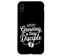 Growing A Tiny Disciple Foi chrétienne de la Grossesse Coque pour iPhone XS Max