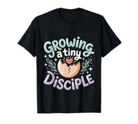 Growing A Tiny Disciple Foi chrétienne de la Grossesse - T-Shirt