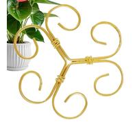 Growing Stake Rack Hook - Plant Supports - Reusable Adjustable Iron Climbing Plant Stabilizer Support - Anti-Lodging Anti-Toppling Garden Trellises - Durable Plants Holder For Outdoor Garden