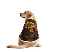 Growing Sunflower T-shirt confortable pour chien - Vêtements pour chiens de grande et moyenne taille - Parfait pour un usage quotidien