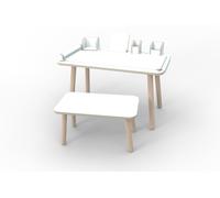 Growing Table ensemble de 9 pièces blanc Pure Position - 19593