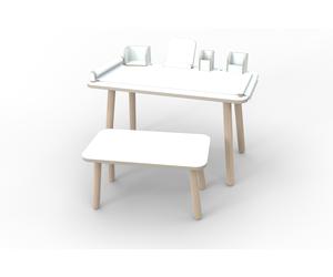 Growing Table ensemble de 9 pièces blanc Pure Position - 19593
