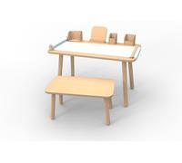 Growing Table ensemble de 9 pièces en hêtre Pure Position - 21138
