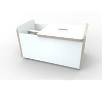 Growing Table Rolling Box Poitrine Pure Position avec couvercle court / avec IN insert de roulement - 20581