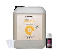 GROWMANIA Bio Down de BioBizz 10 l + échantillon Boost Up Nutrients + Verre doseur | Réducteur de pH professionnel | Pour l'agriculture à grande échelle