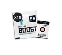 GROWMANIA Integra Boost 55 % - 10 unités de 8 grammes Régulateur d'humidité - Humidificateur 2 voies avec indicateur d'usure - Durée jusqu'à 3 mois