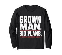 Grown Man Big Plans Wife Humour Mariage Blague Mari Manche Longue