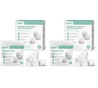 Grownsy Bloc Nettoyant pour Biberons, Compatible Avec le Lave Biberons Momcozy/Baby Brezza, Lot de 260 Tablettes de Nettoyage, Sans Parfum et Sans Danger pour Les Bébés