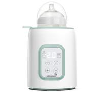 GROWNSY Chauffe-biberon 8 en 1 pour toutes les bouteilles avec minuterie, contrôle précis de la température et arrêt automatique, chauffe-biberon multifonctionnel pour lait maternel, vert