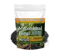 Growth Booster Powder - Root Enhancer for Strong Plants | Organic Nutrient with Balanced Minerals, Effective Soil Culture, Hydroponics Supplement, Mixed Culture Support