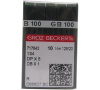 Groz-Beckert Aiguilles - #Dbx1 Groz Beckert 100pcs Aiguilles De Machine À Coudre Beckert Dbx1 1738 16x257 (Groz Beckert Dbx1 20/125)
