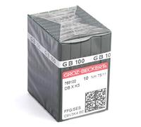GROZ-BECKERT Lot de 100 aiguilles Groz Beckert FFG/SES DBXK5 pour machine à coudre industrielle compatibles avec Tajima Barudan SWF (11 (75))