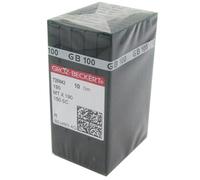 Groz-Beckert Lot de 100 Aiguilles pour Machine à Coudre Industrielle Groz-Beckert 190, MTX190, SY7555, 150SC (100 Aiguilles Groz-Beckert-MTX190 18/110)