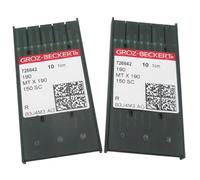 Groz-Beckert Lot de 20 aiguilles Groz-Beckert MTX190 Compatible avec/Remplacement pour Marque PFAFF 145 190 545 595 1245 1545 (20 pièces Groz-Beckert-MTX190 21/130)