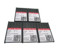 GROZ-BECKERT Lot de 50 aiguilles à surjeteuses industrielles en titane B27 Groz Beckert Gebedur Titanium Industrial Overlock (aiguilles : 10/70 FFG)