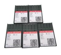 GROZ-BECKERT Lot de 50 aiguilles TQX1 compatibles avec la marque JUKI MB-372 373 377 Brother BM-917A LK3-B430E CONSEW Brand 245 (taille de l'aiguille : 16/100)