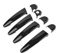 Grozzy Garniture de couvercle poignée porte Poignée de porte extérieure voiture pour BMW Série 1 2 3 4 E87 E90 E91 E92 E93 F30 X1 X3 X4 X5 X6