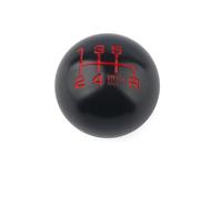Grozzy Poignée de levier de vitesse universelle Pommeau de levier pour vitesses noir 6 M10x1,5/M10x1,25/M8x1,25 pour Honda,pour Acura,pour Toyota et pour Nissan(A)