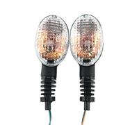 Grozzy Remplacement des clignotants moto Clignotant de pour moto pour feux signalisation accessoires rénovation EX250 pour Ninja 250R KLX250S KLX250SF VN650 pour Vulcan 2(Transparent)