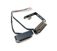 Grozzy Remplacement des clignotants moto Clignotant Led pour moto, lumière clignotante à eau qui coule, indicateur lumineux séquentiel 12V, étanche 2x(Blanc)