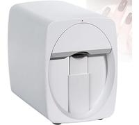 Grpquatsch Imprimante à Ongles IntéGréE, ReconnaîT Le Contour du Support, RéSolution 2400 Dpi, Machine Portable, pour Salons De Manucure Et Amateurs De Nail Art Standard-White