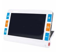 Grpquatsch Loupe NuméRique VidéO Portable 5 Pouces, avec Zoom Et Sortie AV pour Aide, Zoom 3x-48x 26 Modes De Couleur Batterie, pour Malvoyants, Basse Vision, Daltonisme 7IN