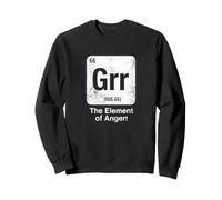 GRR The Element of Anger Funny Science Tableau périodique Sweatshirt