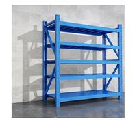 GRRICEPL Rayonnage De Garage Métallique Robuste, Grand Rayonnage Industriel Haut, Étagère sur Pied Réglable pour Entrepôt, Magasin, École Ou Usage Commercial/Professionnel(Blue/A,200x50x200 cm/5)