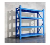 GRRICEPL Rayonnage De Garage Métallique Robuste, Grand Rayonnage Industriel Haut, Étagère sur Pied Réglable pour Entrepôt, Magasin, École Ou Usage Commercial/Professionnel(Blue/A,200x50x200 cm/4)