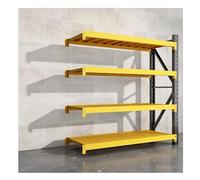GRRICEPL Rayonnages De Garage Métalliques Robustes Et Réglables, Unités De Rayonnage Industriel pour Entrepôt, pour Garage, Entrepôt, École, Usage Commercial Et Professionnel(Yellow/B,80x60x200 cm/4)