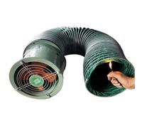 GRRICEPL Tuyau Flexible, Conduit d'air Long, Tuyau De Ventilation Flexible Commercial pour Cuisines/salles De Bain/ateliers/serres, Conduit CVC Découpable(Green/9 m,Diameter-505mm)