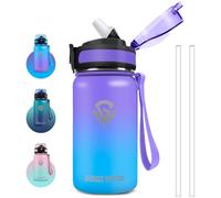 Grsta bouteille isotherme 500 ml pour enfants, sans fuite, métal sans BPA, facile à ouvrir, serrure sûre, pour école, bureau, extérieur