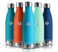 Grsta Gourde Isotherme, Bouteille Isotherme 750ml, Gourde Sport sans BPA, INOX Reutilisable, Metal pour école, Voyage, Bureau