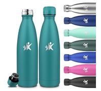 Grsta Gourde Isotherme, Gourde 750ml, Gourde Inox, Facile à Transporter, Sans BPA, Gourde Reutilisable, 24h Froid & 12h Chaud, Gourde Inox, Anti Fuite, Thermos pour l'École, Voyage, Camping, Sport