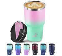 Grsta Mug Isotherme 600ml, Mug Isotherme Cafe to-go, Tasse Thermique Étanche en Acier Inoxydable, 6h Chaud et 8h Froid, Thermique pour les Boissons Chaudes et Froides, l'Eau et le Thé